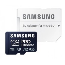 MEMORII. SD CARD Samsung Pro Ultimate MicroSD 128GB MB-MY128SA/WW (timbru verde 0.03 lei)