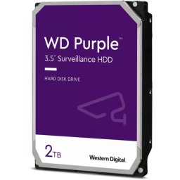 HDD WD 2TB, Purple, 5.400 rpm, buffer 256 MB, pt supraveghere, WD22PURZ