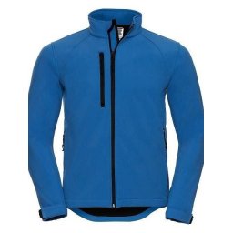 Jachetă Russell Blue Men's Soft Shell