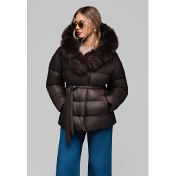 Edoti Women's insulated jacket with fur OW-JALP-0103 v3