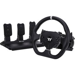 Volan Thermaltake G6 Direct Drive Racing Wheel with pedals bundle, simulator set black
