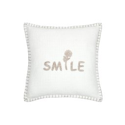 Pernă Decorativă Ombrage 45X45 Cm, Culoare Alb, 55% Bumbac 45% Poliester