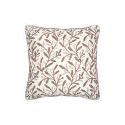 Pernă Decorativă Ombrage 40X40 Cm, Culoare Natural, 55% Bumbac 45% Poliester