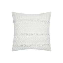 Pernă decorativă Balma 45X45 cm, culoare alb, 100% bumbac
