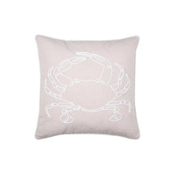 Pernă decorativă Dunes 40X40 cm, culoare natural, 55% bumbac 45% poliester