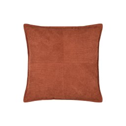 Pernă decorativă Dandy 45X45 cm, culoare arămiu, 100% poliester