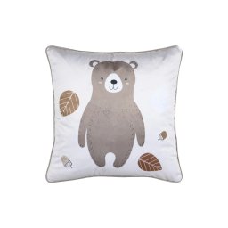 Pernă decorativă Gabin 40X40 cm, culoare natural, 100% poliester