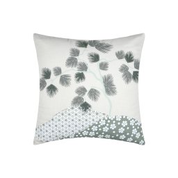 Pernă decorativă Yuki 45X45 cm, culoare bleu/gri, 100% bumbac