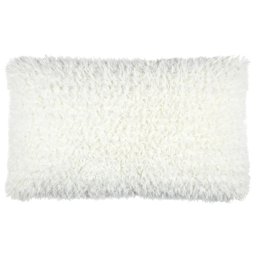 Pernă decorativă Mouton 50X80 cm, culoare alb, 100% poliester