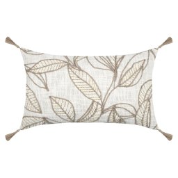Pernă decorativă Hemera 30X50 cm, culoare crem/greige, 100% bumbac