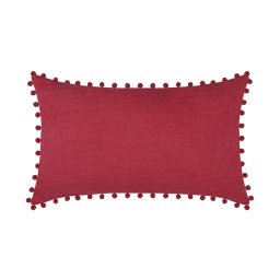 Pernă decorativă Sanchez 30X50 cm, culoare roșu, 100% bumbac