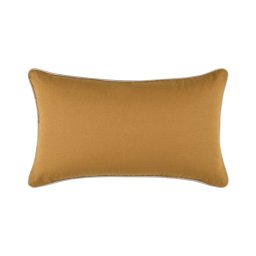 Pernă decorativă Duo 30X50 cm, culoare muștar/in, 100% bumbac