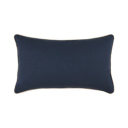 Pernă decorativă Duo 30X50 cm, culoare albastru/in, 100% bumbac