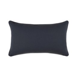 Pernă decorativă Duo 30X50 cm, culoare antracit/gri, 100% bumbac