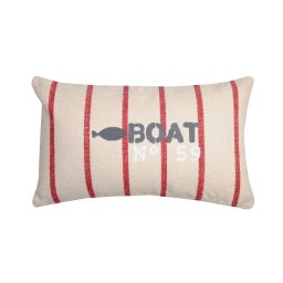 Pernă decorativă Pampelonne 30X50 cm, culoare roșu, 100% bumbac