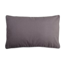 Pernă decorativă Duo 30X50 cm, culoare gri/perlă, 100% bumbac