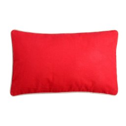 Pernă decorativă Duo 30X50 cm, culoare roșu/in, 100% bumbac