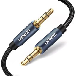Cablu Audio 3.5mm - 3.5mm UGREEN AV112, 1m, Albastru