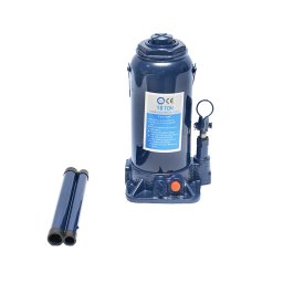 Cric hidraulic cu piston dublu 10 tone, înaltime minima 245 mm