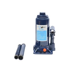 Cric hidraulic tip piston 6 tone cu supapa, inaltime minima 195 mm