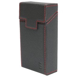 Husa neagra din piele pentru pachet de tigari P21 Breckner Germany