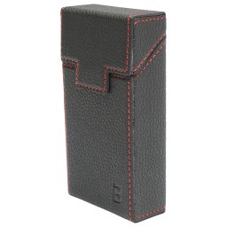 Husa din piele neagra pentru pachet de tigari P25 Breckner