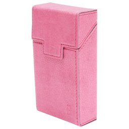 Husa roz din piele pentru pachet de tigari P20 Breckner Germany