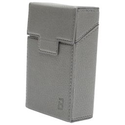 Husa gri din piele pentru pachet de tigari P22 Breckner Germany