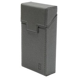 Husa gri din piele pentru pachet de tigari P25 Breckner Germany