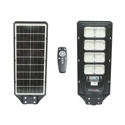 Lampa solara stradala LED 300W cu senzor de miscare, IP65 si telecomanda