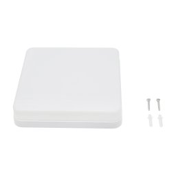Plafoniera LED patrata 24W 6500K, aplicata, 180 mm, Breckner Germany