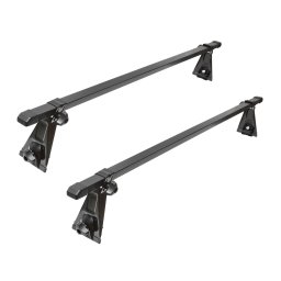 Set 2 bare transversale metalice pentru portbagaj auto 124 cm Breckner