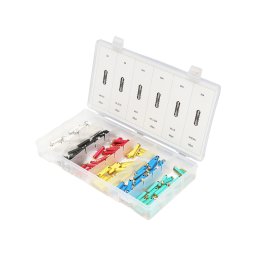 Trusa sigurante electrice auto cilindrice ceramice, 120 piese