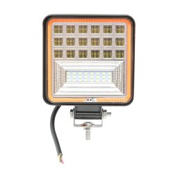 Proiector LED auto patrat 126W, 10-30V, 106x134x30 mm, Breckner Germany
