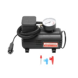 Compresor auto 12V cu manometru, 18 bar, alimentare la bricheta