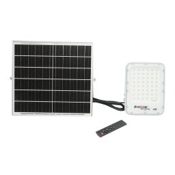 Proiector LED solar 150W cu panou monocristalin 25W si telecomanda