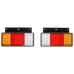 Set lampi spate camion cu LED 24V, 320x193 mm, Breckner Germany
