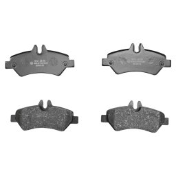 Set placute frana spate pentru Mercedes Sprinter 906 si VW Crafter, punte simpla, Breckner Germany