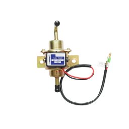 Pompa alimentare electrica universala 12V, fi 8 mm, L 130 mm, benzina/motorina