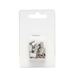 Set 25 mansoane pentru sertizare sarma si fir gard electric Breckner Germany