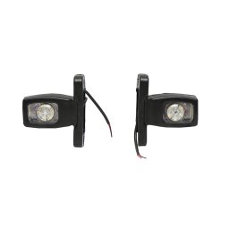 Lampi laterale de gabarit cu LED 12/24V Breckner, rosu-alb-galben