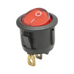 Buton întrerupator ON-OFF cu 3 pini, 12V/10A, Breckner Germany