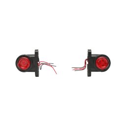 Lampi laterale de gabarit LED 12-24V rosu-alb FR0102 Breckner Germany