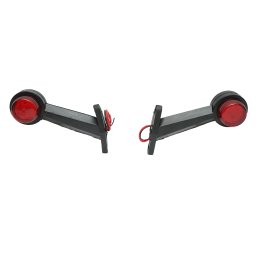 Set lampi laterale de gabarit cu LED 12/24V rosu-alb Breckner Germany