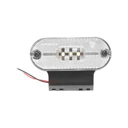 Lampa laterala de gabarit LED 12/24V alba, Breckner Germany