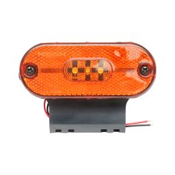 Lampa laterala de gabarit LED 12/24V galbena, Breckner Germany