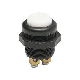 Buton pornire cu revenire din plastic 12-24V DC/10A, Breckner Germany