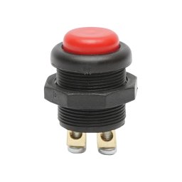 Buton pornire cu revenire rosu 12-24V/10A, 125-250V AC Breckner