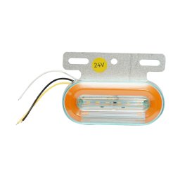 Lampa laterala de gabarit 24V galben-alb cu 6 LED-uri Breckner