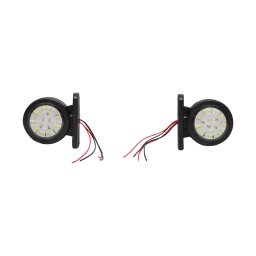 Lampa de pozitie LED rosu-alb 12-24V Breckner Germany pentru remorci